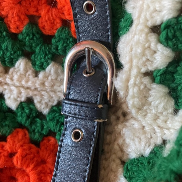 SUMMER SALE Sharif 🌹Vintage NY Designer Leather Studded Purse w/ Silver Lock - Picture 16 of 16